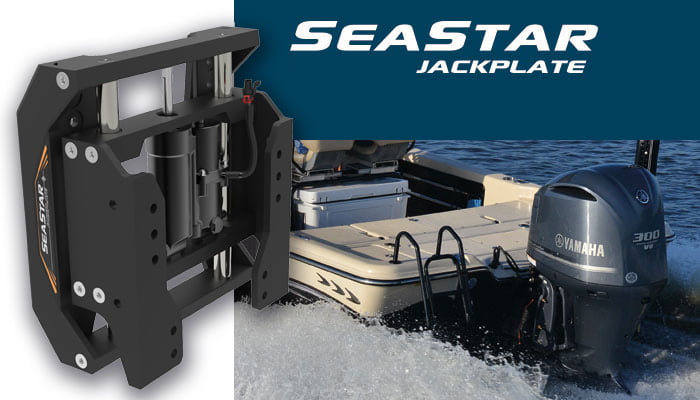 SeaStar JP5120R Hydraulic Jackplate 12" Setback Standard 4