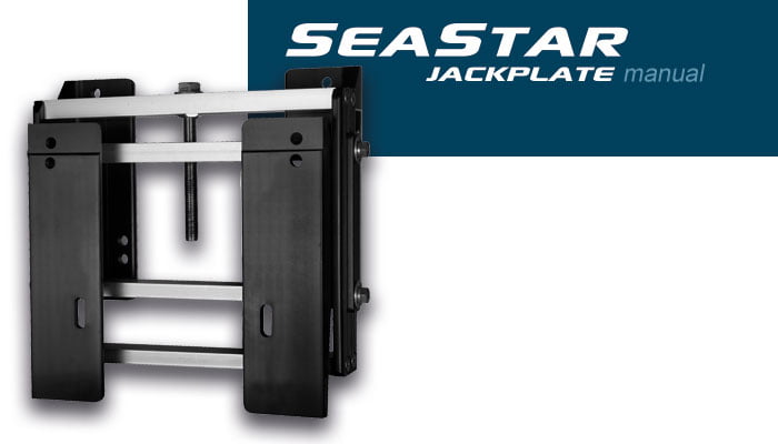 SeaStar JP1060SS Manual Jackplate 6" Setback with Side Locks 5
