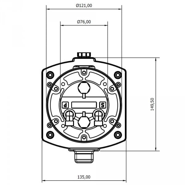 Hydraulische Steuerpumpe Mavimare GM2-MRA Tilt (27 cc, 32 cc, 39 cc, 43 cc) 20
