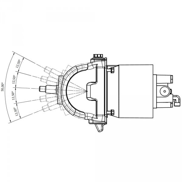 Hydraulische Steuerpumpe Mavimare GM2-MRA Tilt (27 cc, 32 cc, 39 cc, 43 cc) 19