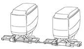 Hydraulikzylinder für Außenborder SeaStar HC5348-3 Frontmontage 19