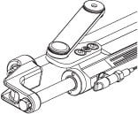 Hydraulikzylinder für Außenborder ULTRAFLEX UC128-OBF Frontmontage bis 300 PS 18