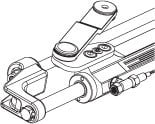 Hydraulikzylinder für Außenborder ULTRAFLEX UC128-OBF Frontmontage bis 300 PS 8