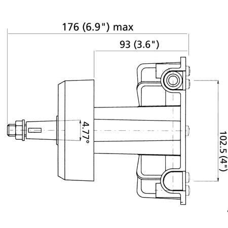 Steuerungsanlage Ultraflex T85 - Steuerkopf 9