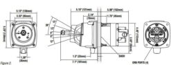 Hydraulische Steuerpumpe Seastar HH6541-3 CLASSIC TILT (28cc) 10