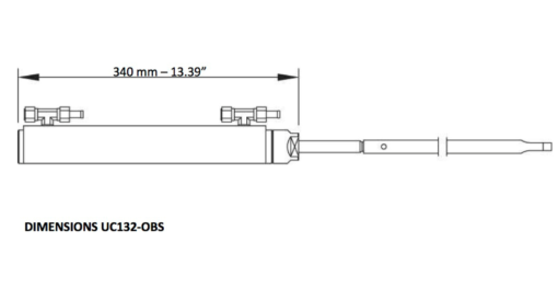 Hydraulikzylinder für Außenborder ULTRAFLEX UC68-OBS und UC132-OBS bis 300 PS 5