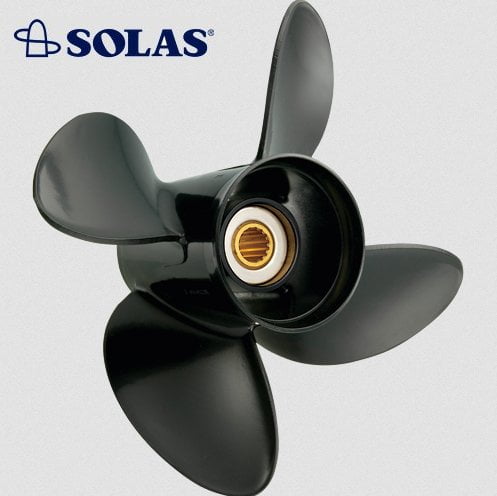 SOLAS Amita 4-Blatt Aluminiumpropeller 10x13 (5213-100-13) 3